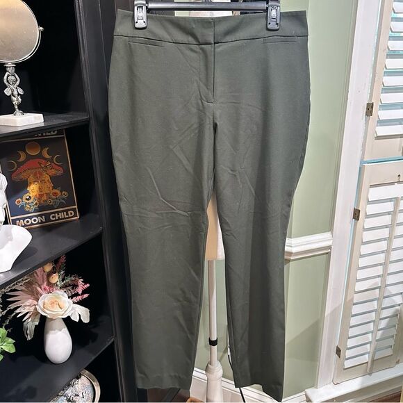 The Limited Olive Green Dress Pants Size 6 - Picture 1 of 6